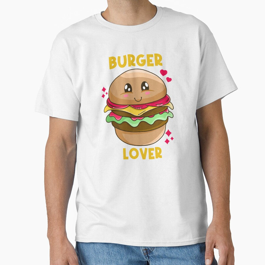 Burger Lover by Kimprut Unisex , , , Long Sleeve Tee