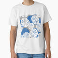Modern Overlapping Circle Leaves Pattern by LifeProApperal
