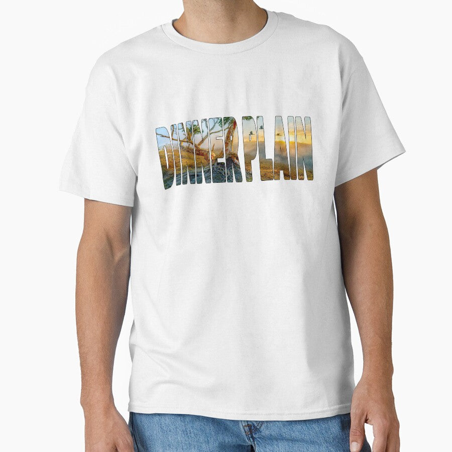 DINNER PLAIN - Mount Hotham Victoria High Country Snow Gum Sunrise by Adam Gormley Unisex , , , Long Sleeve Tee