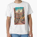 Madrid Vintage Travel Poster by TravelerRat Unisex , , , Long Sleeve Tee