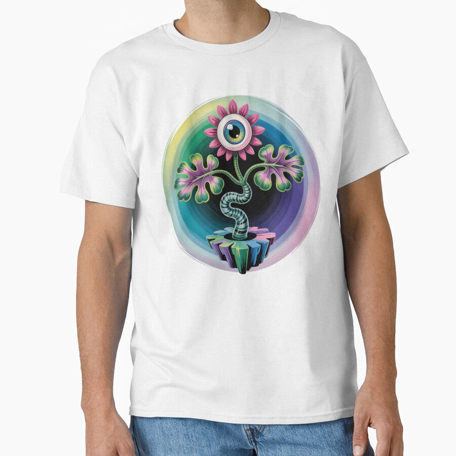 Hypnotic Bloom Surreal Psychedelic Watching Flower by SurrealArtSzysz