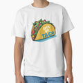 Let’s Go Taco! Bold & Fresh Funny Taco Design – Foodie Humor Art by Dokak Shop Unisex , , , Long Sleeve Tee