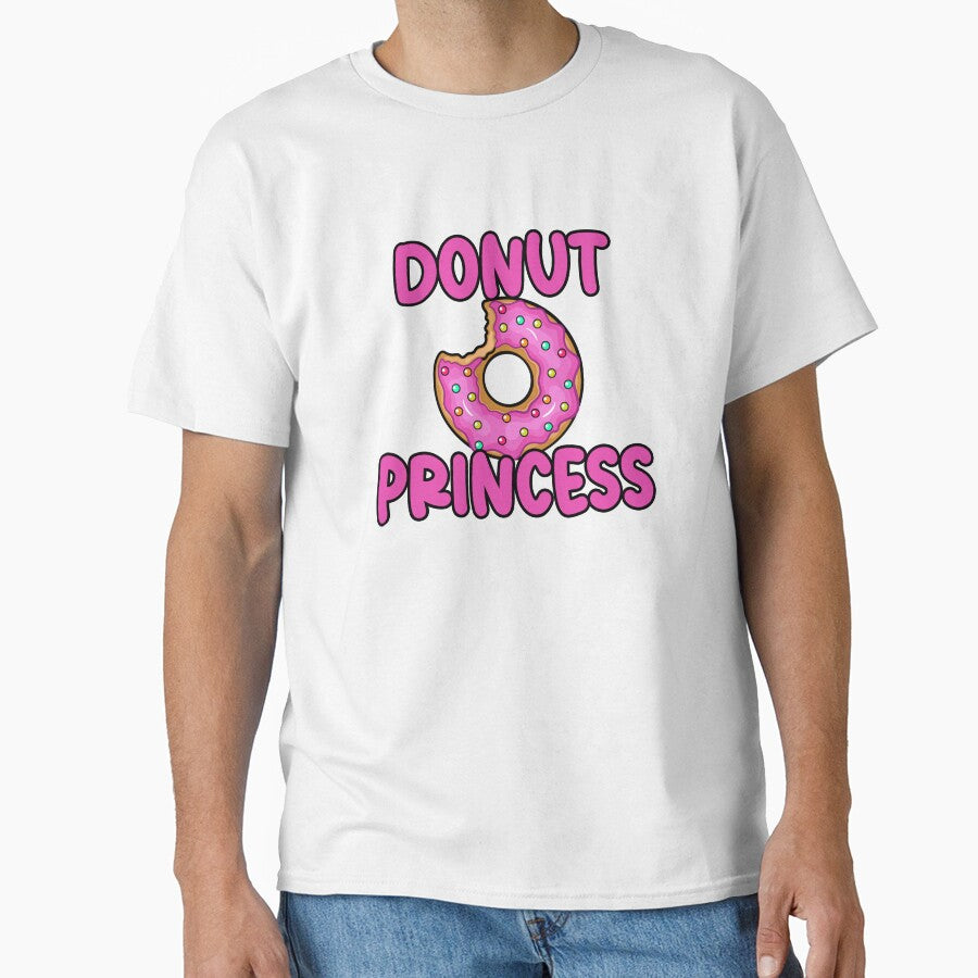 Donut Princess Funny Donut Birthday by SwankyFine Unisex , , , Long Sleeve Tee