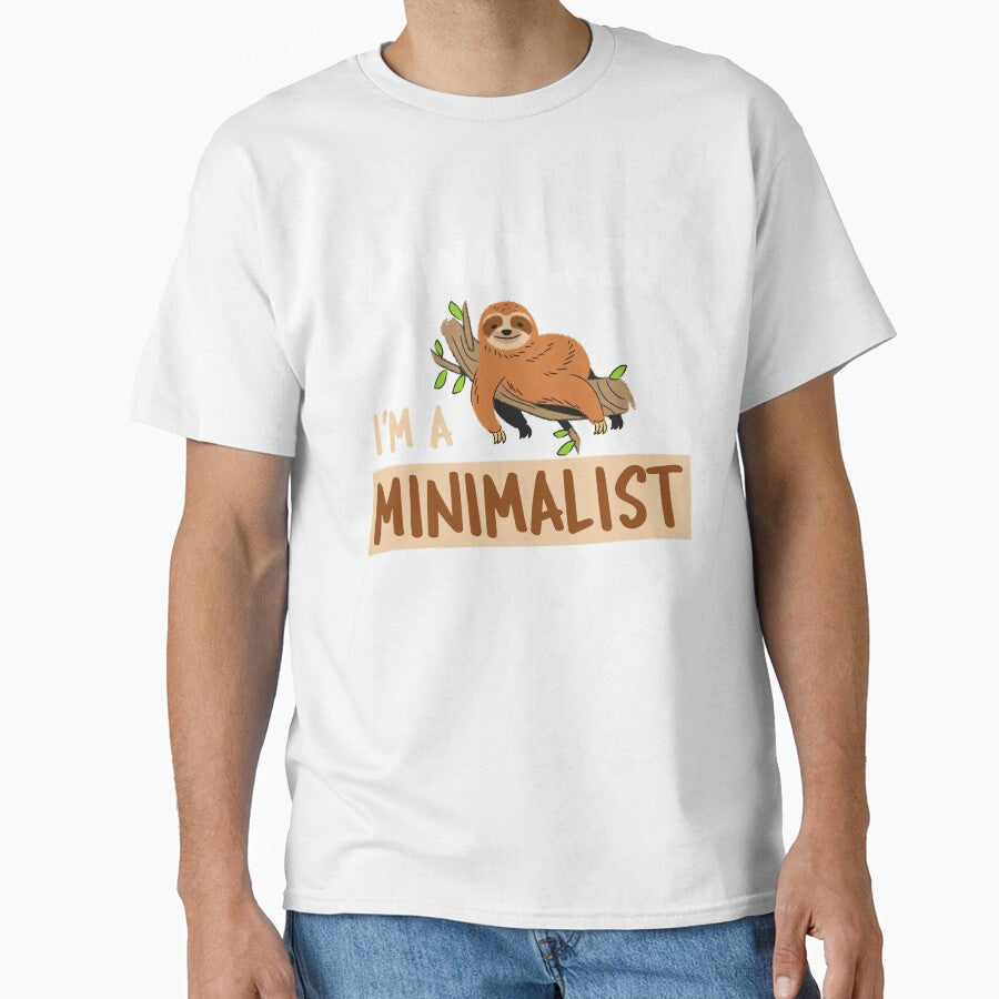I'm not lazy I'm a minimalist by NerdnGeekshop Unisex , , , Long Sleeve Tee