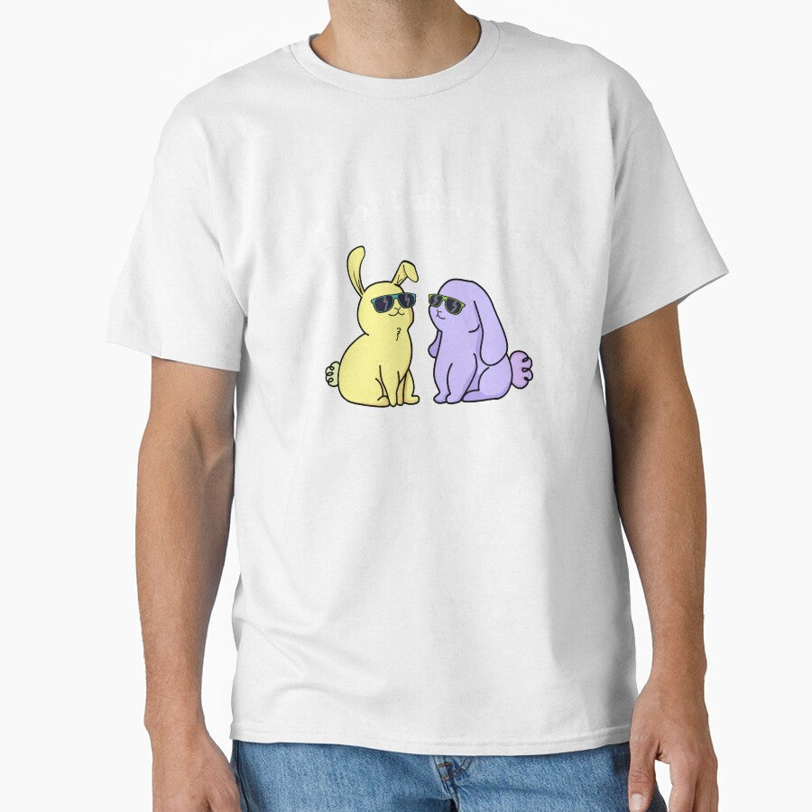 I Got Buns Hun Funny Bunny Rabbit Pun (Dark BG) by punnybone Unisex , , , Long Sleeve Tee