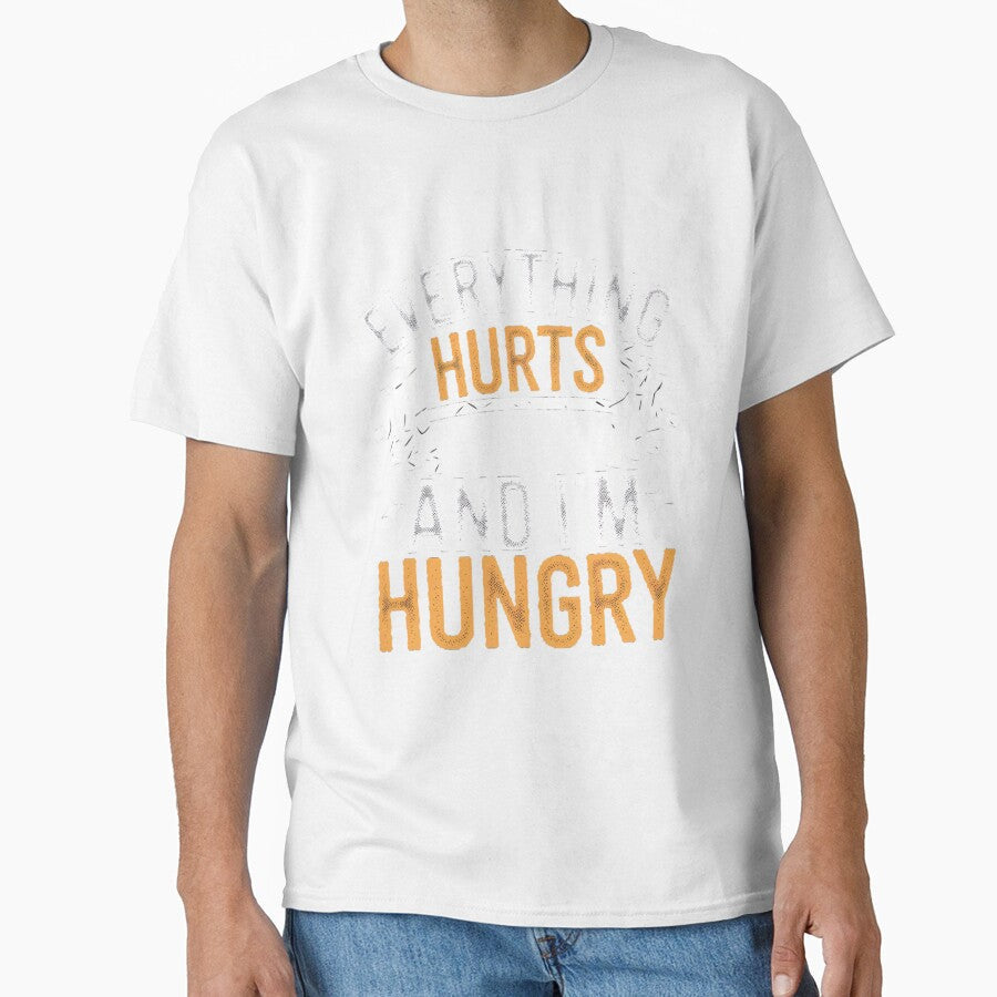 Gym Meme hungry by CandyVenom Unisex , , , Long Sleeve Tee
