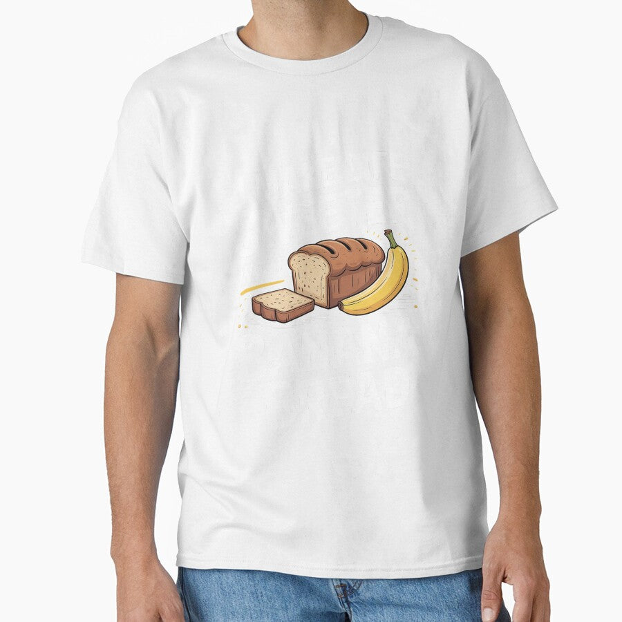 Banana Bread Eater Sweet Food Lover Breakfast Foodie by Slwankol Unisex , , , Long Sleeve Tee