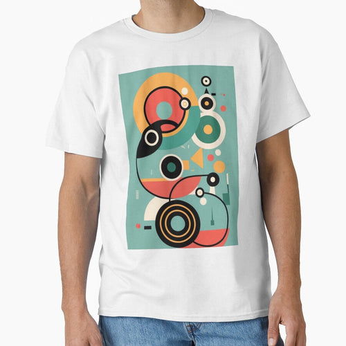 Abstract Digital illustration Overlapping Circles Art by FashionIam