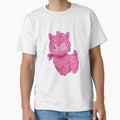 Strawberry Cotton Candy Alpaca by SquidInkPrintCo Unisex , , , Long Sleeve Tee