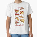 Pizza by the slice by Elizabeth Rayes Unisex , , , Long Sleeve Tee