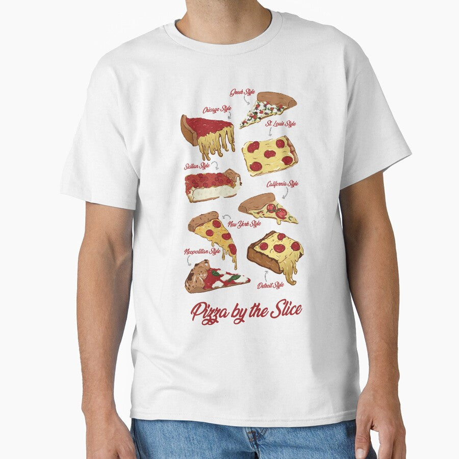 Pizza by the slice by Elizabeth Rayes Unisex , , , Long Sleeve Tee