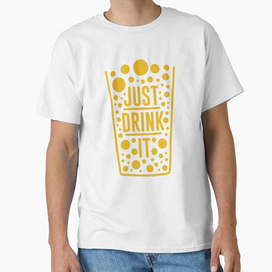 Just Drink It - Beer Break - Native Drunk Beer is made by men wine by god - Beer Lover - Beer Fanatic - Beer is Life by mellinnshirts