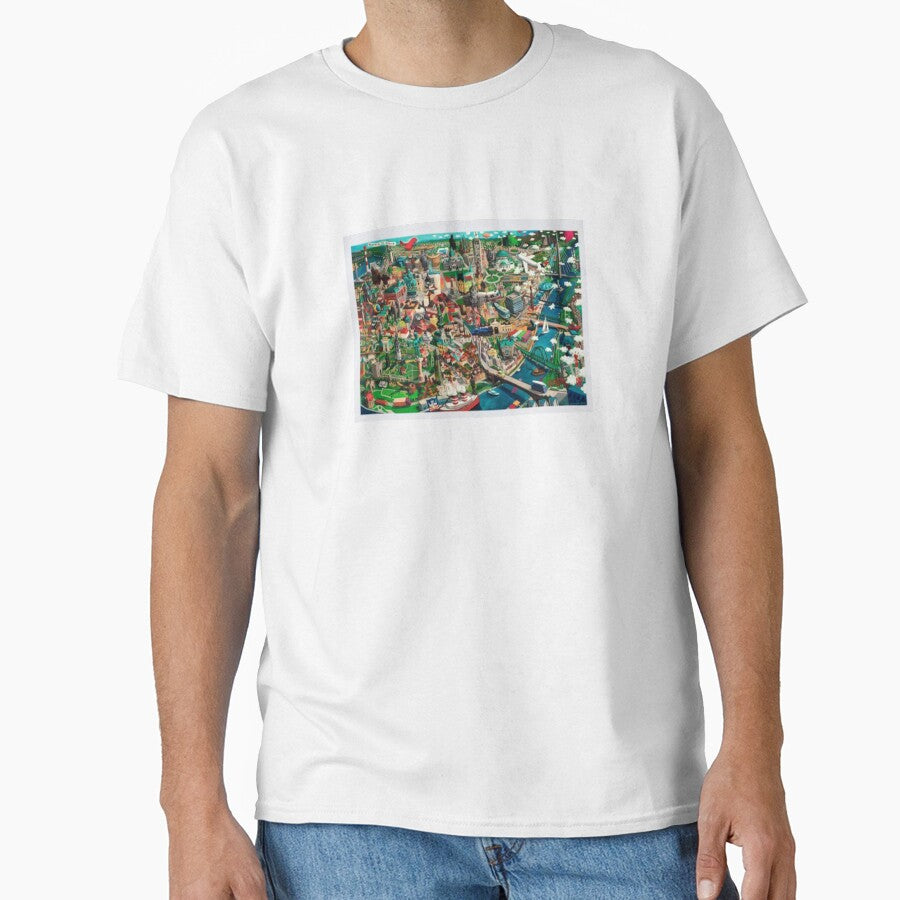 painting of a Belgrade City by Ratatatts
