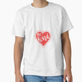 Womens Be Kind Heart V neck T shirt by ekm2766 Unisex , , , Long Sleeve Tee