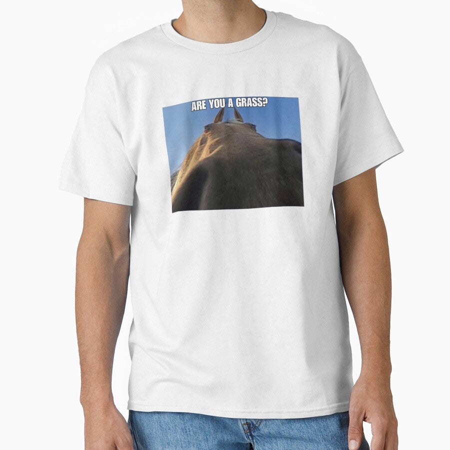 Are You A Grass? by T-Wearz Unisex , , , Long Sleeve Tee