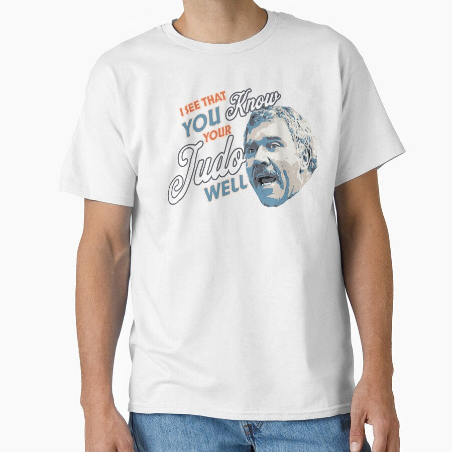 Democracy Manifest | I See That You Know Your Judo Well (Vintage, White Text) by Aussies-R-Us