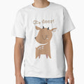 Oh, deer! - Cute Funny Pun by HappyDoodlen Unisex , , , Long Sleeve Tee