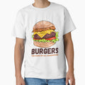 Burgers - The king of all sandwiches - The Burger Bash by WBP Mart Unisex , , , Long Sleeve Tee