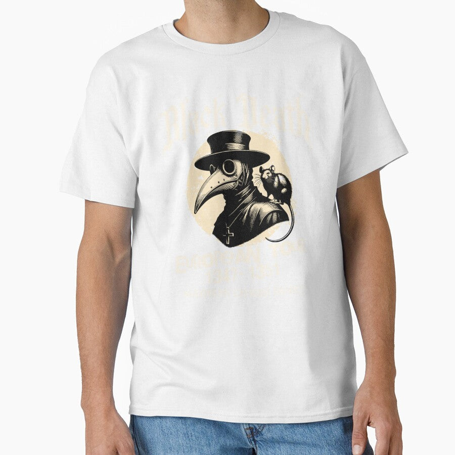 Black Death European Tour by humnoo Unisex , , , Long Sleeve Tee