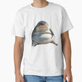 Fat shark by AuraCraftStudio Unisex , , , Long Sleeve Tee