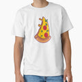 My Favorite Food Pyramid - Pizza Lover Foodie by Alaadin Bendali Braham Unisex , , , Long Sleeve Tee