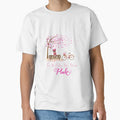 In October We Wear Pink Chihuahua Fall Leaves Breast Cancer T shirt by qrduubp320 Unisex , , , Long Sleeve Tee