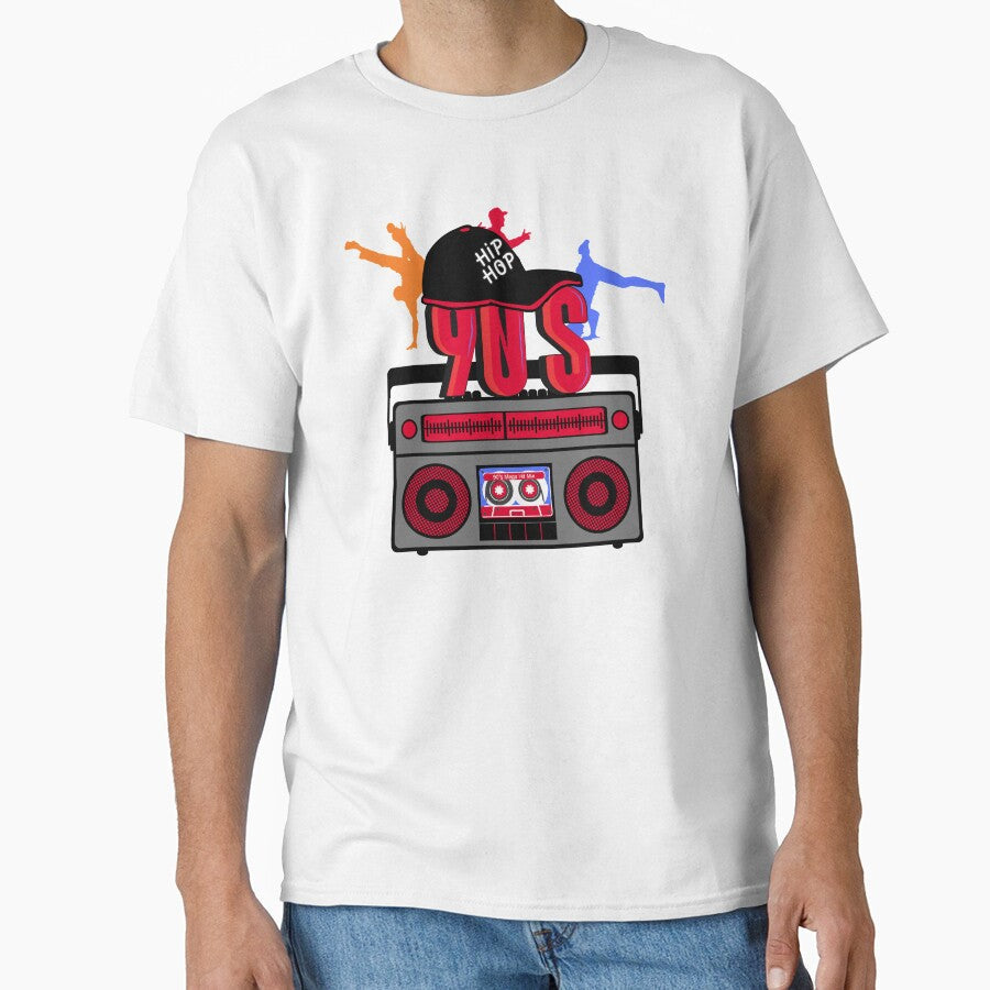 Hip Hop 90s by MrJean Unisex , , , Long Sleeve Tee