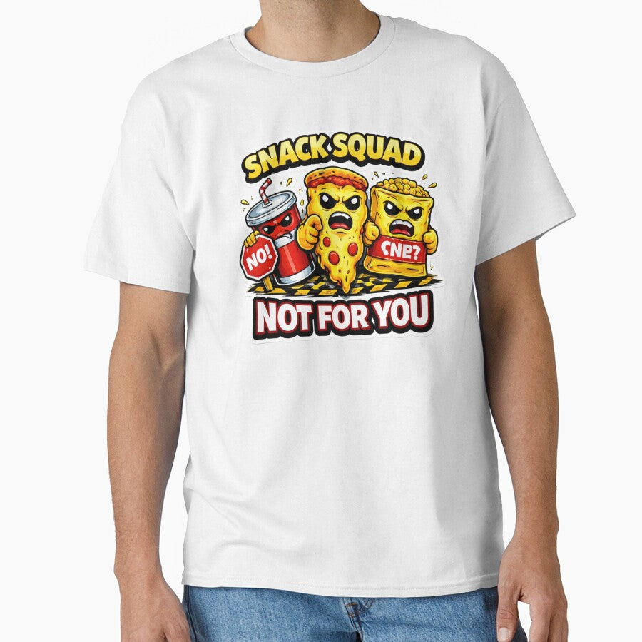 SNACK SQUAD – NOT FOR YOU by Timeless Junction Unisex , , , Long Sleeve Tee
