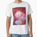 Pink Dream Cave - Surreal Landscape Art by MARSHORY Unisex , , , Long Sleeve Tee