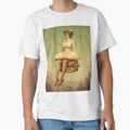Burger Princess Sitting on a Flying Burger Over the Sea by SingularityGeek Unisex , , , Long Sleeve Tee