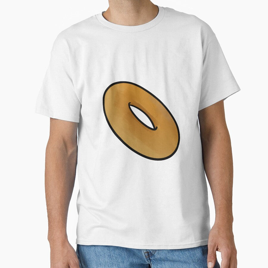 Plain Bagel by Ink-City Unisex , , , Long Sleeve Tee