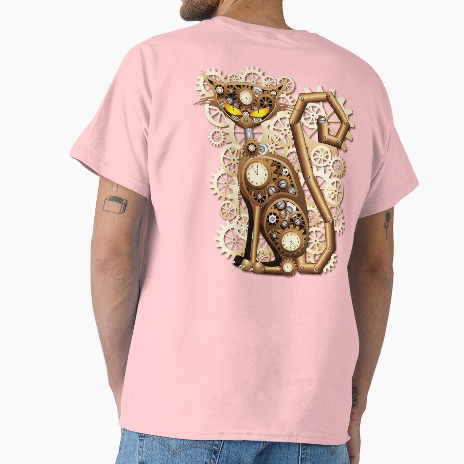 Cat Steampunk Vintage Retro Style Machine by BluedarkArt