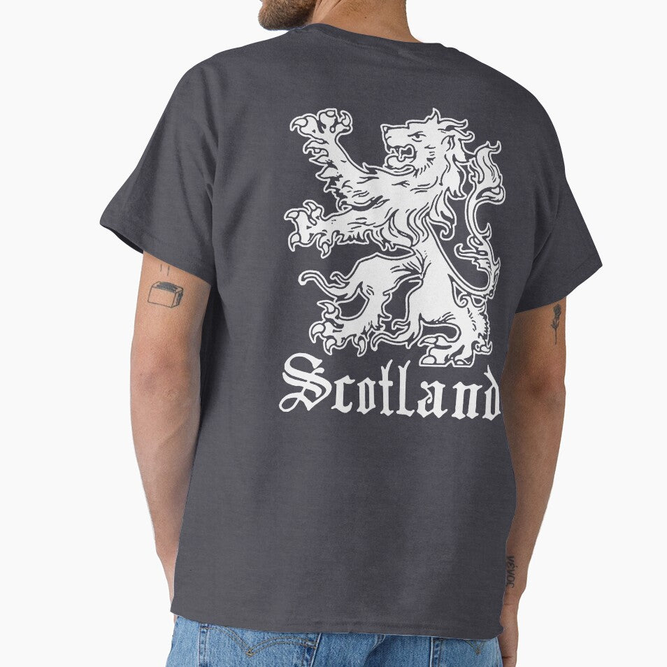 Scotland Vintage Scottish Lion Scotland Crest Flag Graphic Bar Pub Design Gift by Gilano