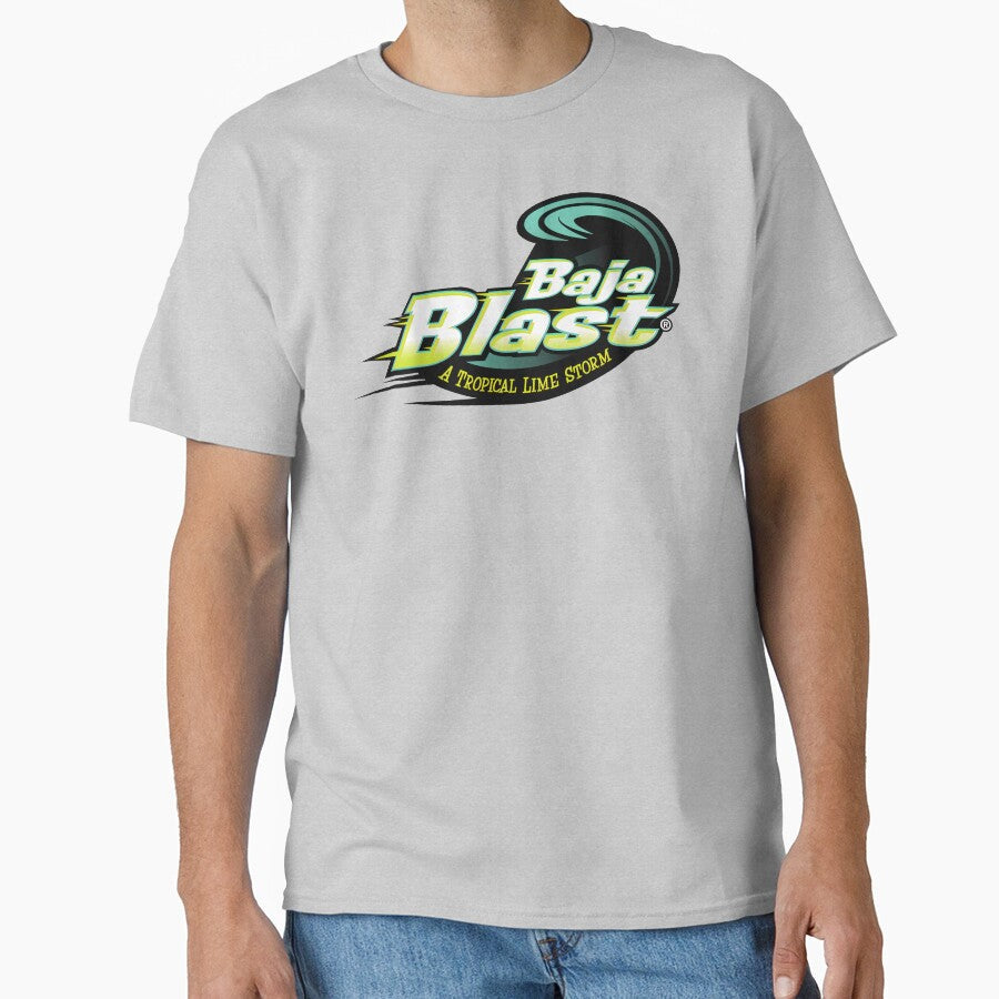 baja blast plain logo by born2buyshirts Unisex , , , Long Sleeve Tee