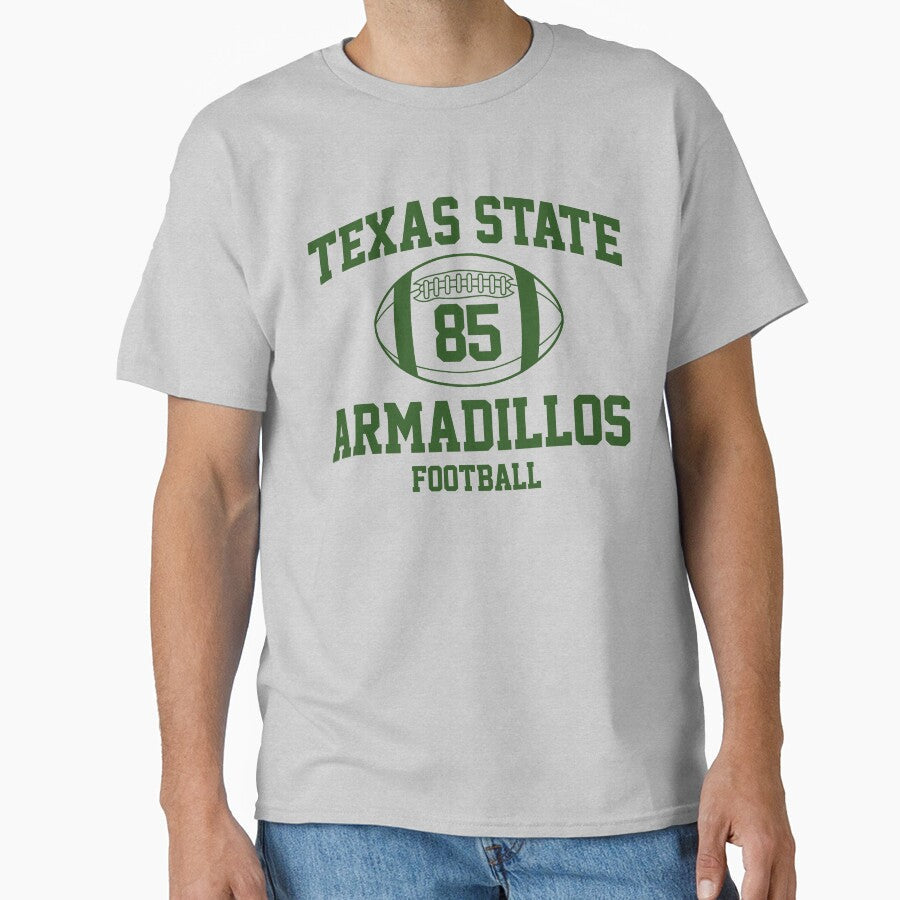 Texas State Football Featherstone by TeeArcade84 Unisex , , , Long Sleeve Tee