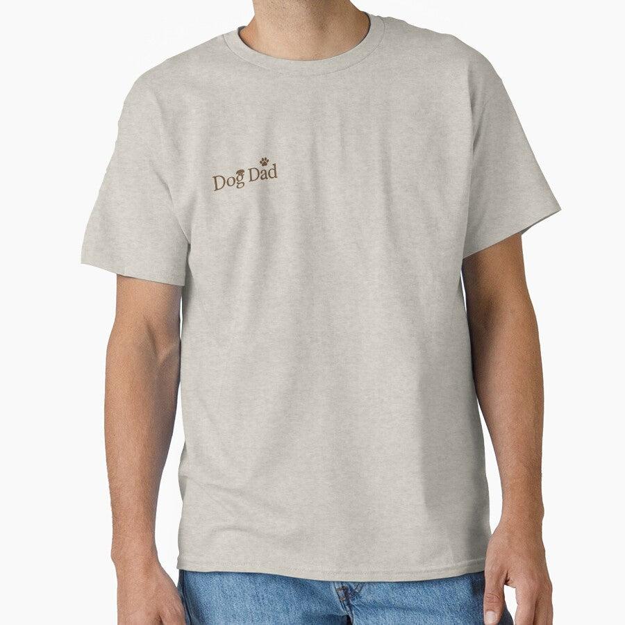 Dog Dad Design 2 by M.Lyn Collective Unisex , , , Long Sleeve Tee