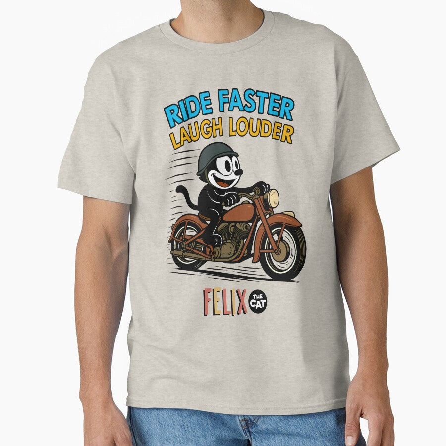 Felix the Cat Ride Faster Laugh Louder by VoglR