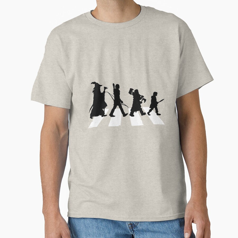 Shadow Mordor Road by Threadrock Unisex , , , Long Sleeve Tee