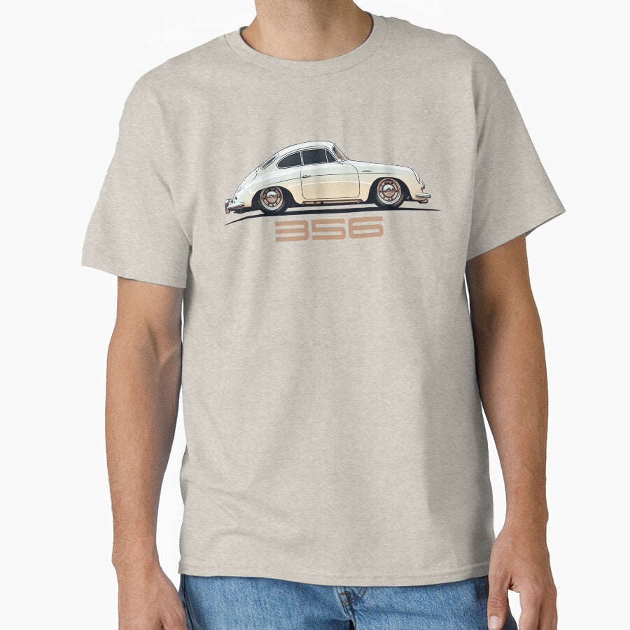 356 Side Profile illustration by blackdogshop Unisex , , , Long Sleeve Tee