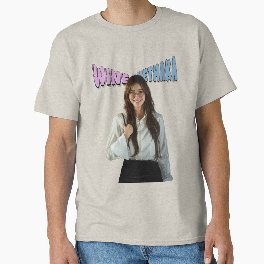 Wine Vethaka Cute Smile Aesthetic Fan Art by TheNoova Unisex , , , Long Sleeve Tee
