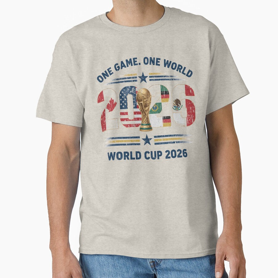 International Soccer Tournament 2026 Vintage by aminomen Unisex , , , Long Sleeve Tee