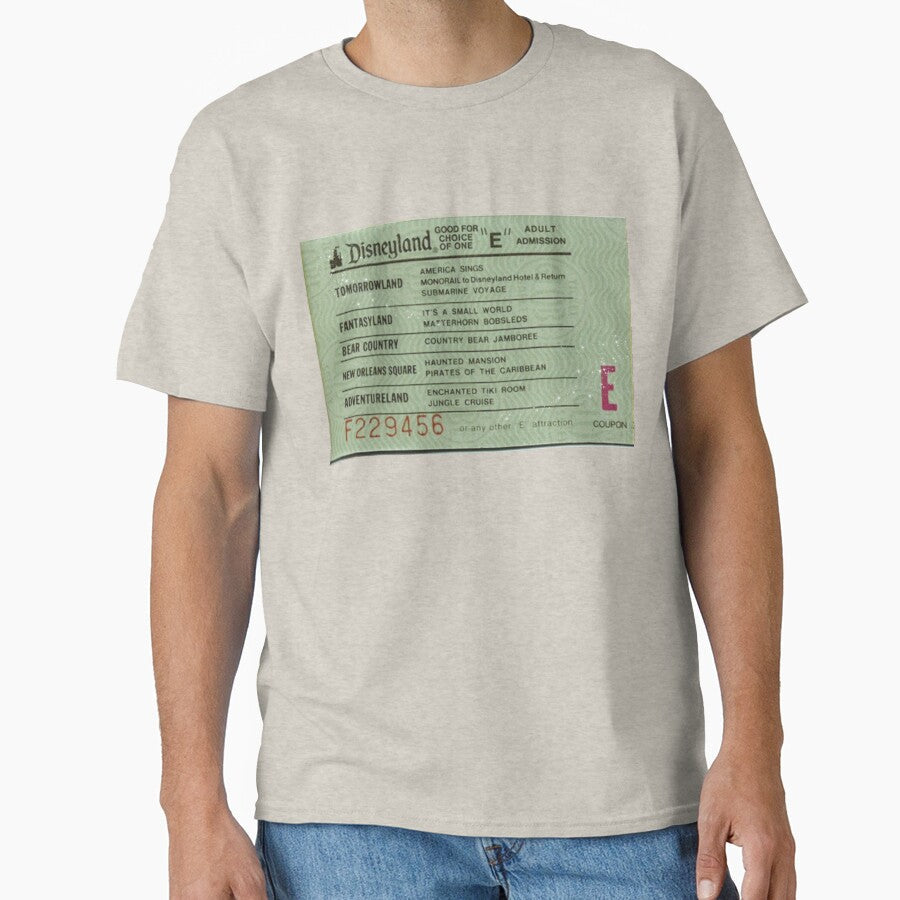 Vintage E Ticket by RachelZizmann Unisex , , , Long Sleeve Tee