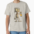 midnight mummies cartoon art by stikrusak Unisex , , , Long Sleeve Tee
