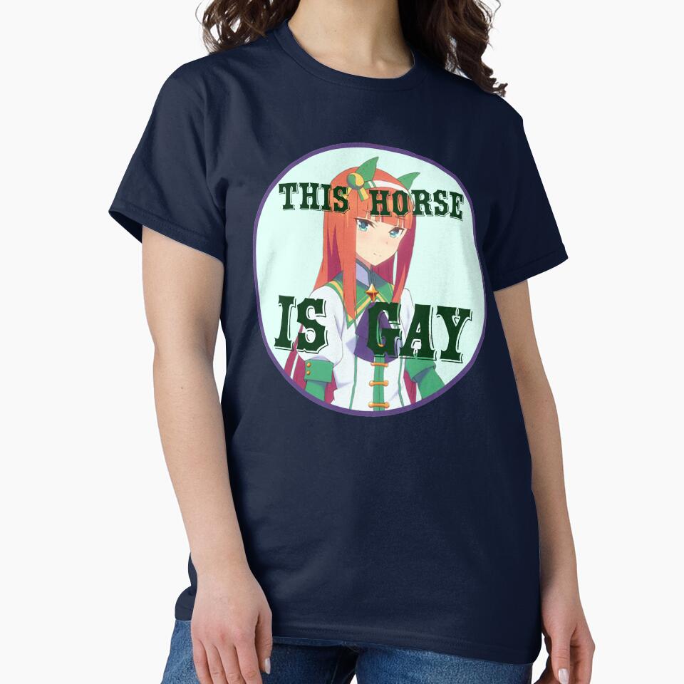 Silence Suzuka is gay by blue-jay-art Unisex , , , Long Sleeve Tee