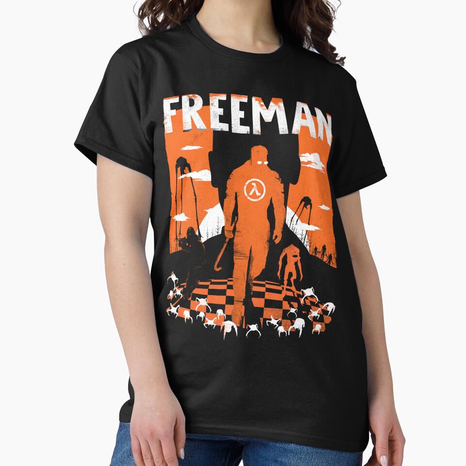 The Freeman - Half life shirt, halflife by therocketman