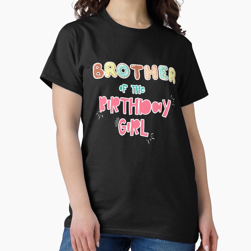 Brother of the Brithday Girl Family Donut by SwankyFine