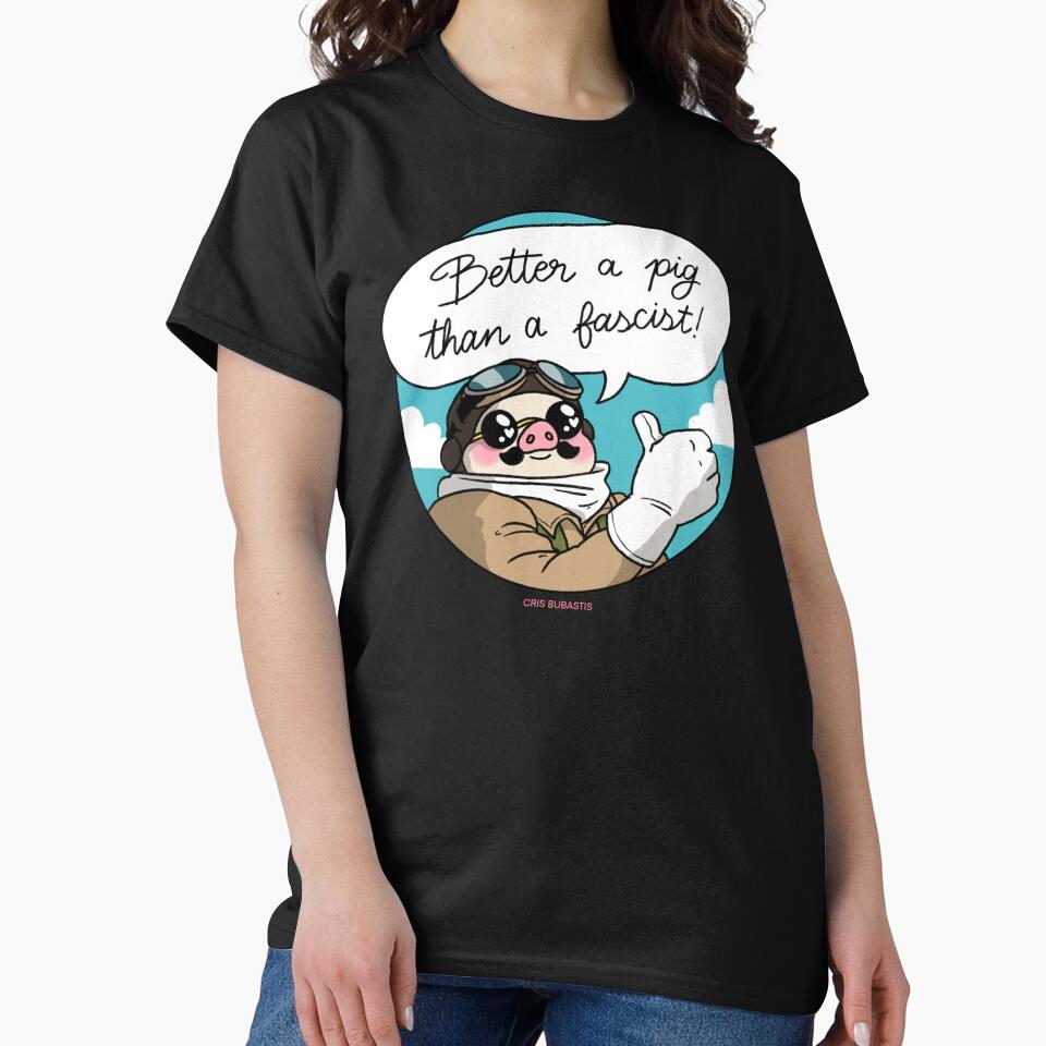 Better a pig than a fascist! by crisbubastis