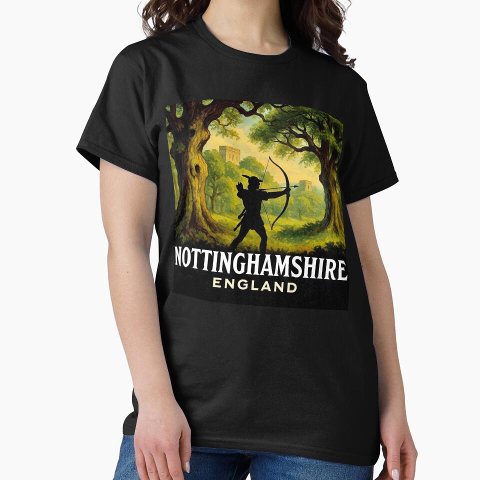 Robin Hood - Legend of Nottinghamshire by Myra365Art
