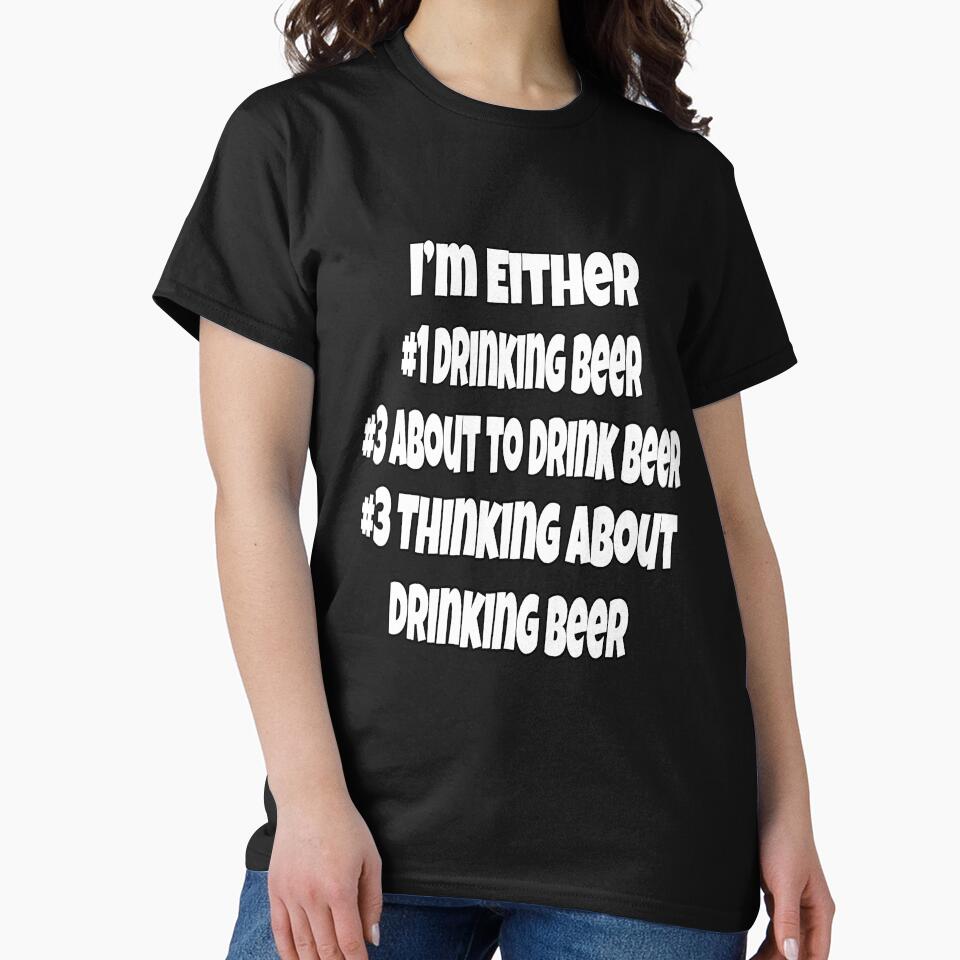 Copy of Funny Sarcastic Beer Drinkers In Wine There Is Truth, In Beer There Is Strength by fantasticdesign