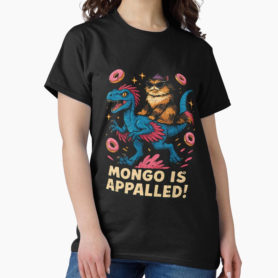 Mongo Is Appalled Dungeon Chaos With Princess Donut by Wild Wyo Unisex , , , Long Sleeve Tee